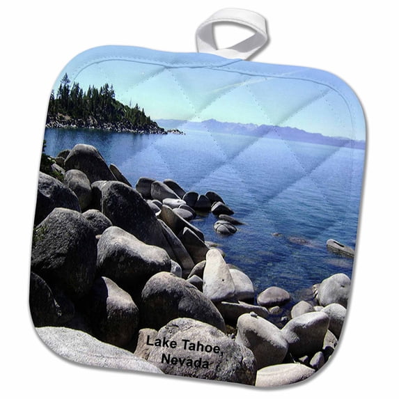 3dRose, Lake Tahoe Nevada No 1, 8x8 Potholder