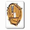 thumbnail image 1 of 3dRose, Large Baseball Mitt With Word Baseball, single toggle switch, 1 of 1
