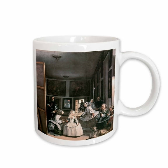 3drose, Las Meninas by Diego Velasqqez, 15oz Mug