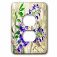 thumbnail image 1 of 3dRose Lavender Bells - 2 Plug Outlet Cover, 1 of 1