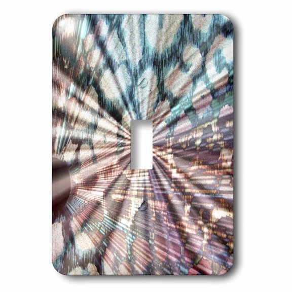 3dRose, Leopard Print Fashion Colors- Animal Print, single toggle switch