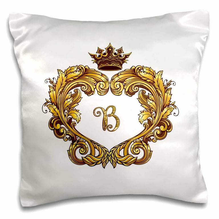 Initial sales pillow cover