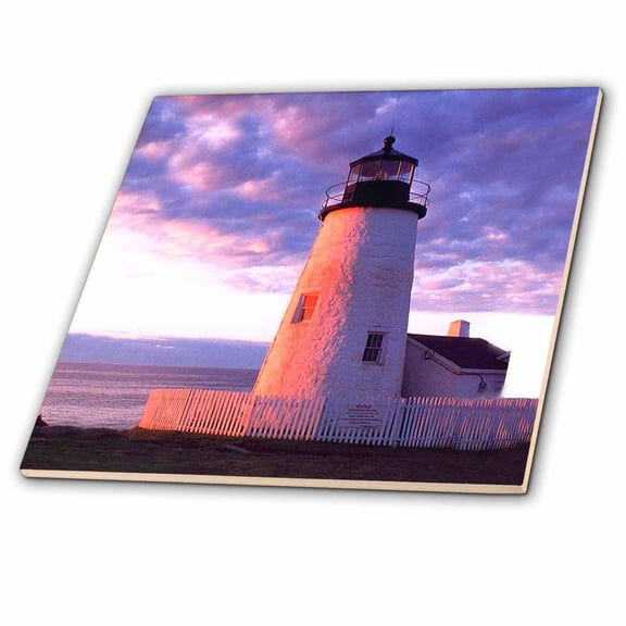 3dRose, Light House, 6 Inch Ceramic Tile