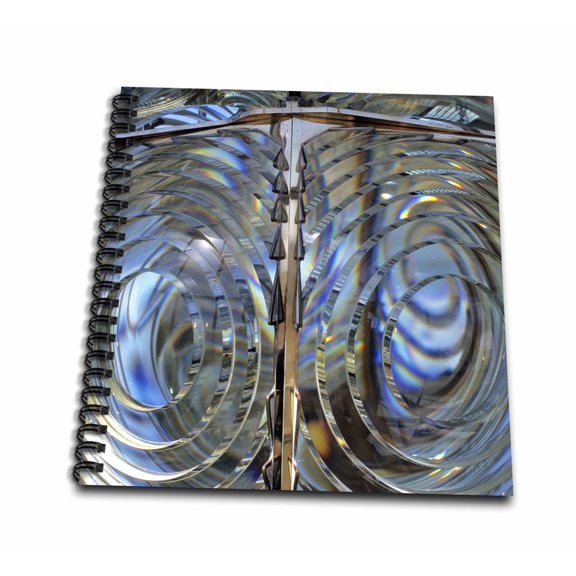 3dRose, Lighthouse Lens, Oregon, USA - US38 GRE0019 - Gerry Reynolds, Memory Book 12 x 12 inch