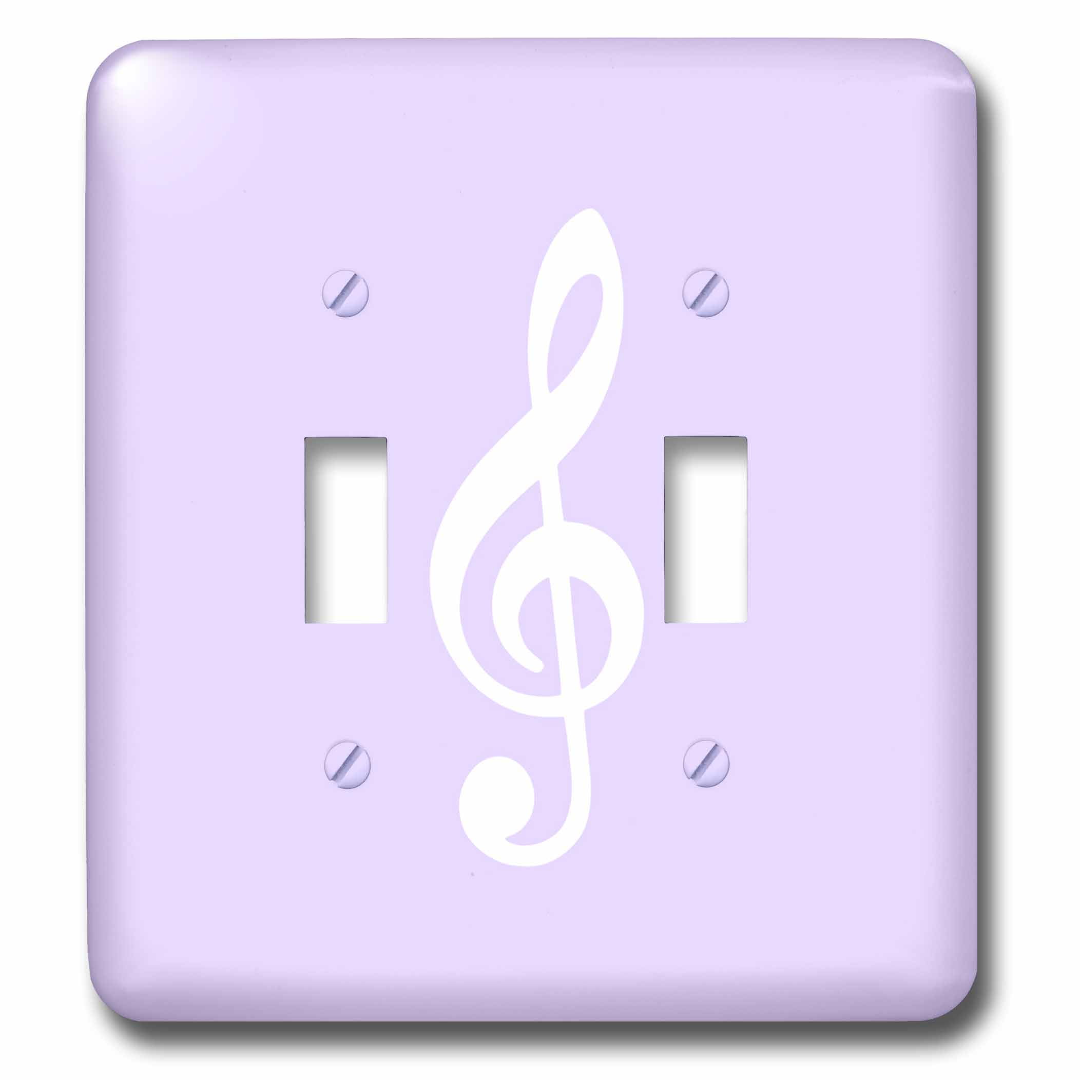3dRose, Lilac Purple Treble Clef Music Notation G clef musical note ...