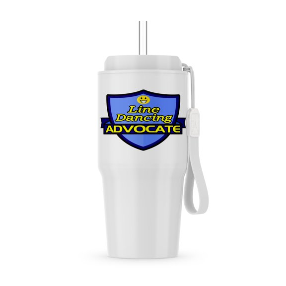 3dRose, Line Dancing Advocate Support Design, 20oz Tumbler