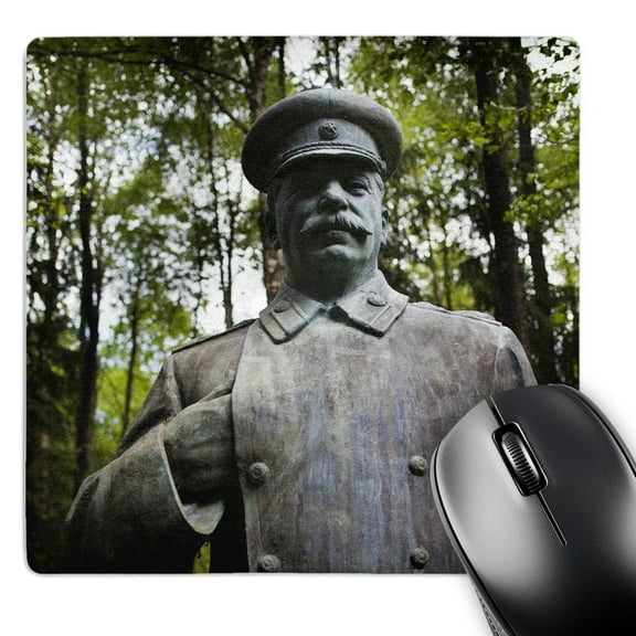3dRose, Lithuania, Grutas Park, Statue Joseph Stalin - EU46 WBI0106 - Walter Bibikow, MousePad