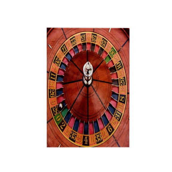 3dRose, Looking Down At A Roulette Wheel, 15x22 Hand Towel