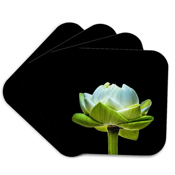 3dRose, Lotus bud, Grand Palace, Bangkok, Thailand. Buddhist symbol of purity, Set of 4 Coasters - Soft