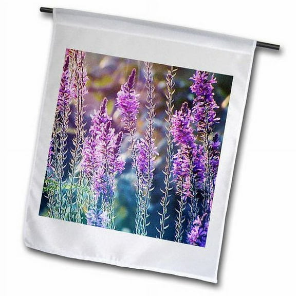 3dRose, Lovely Wild Lavender, 12 x 18 inch Garden Flag