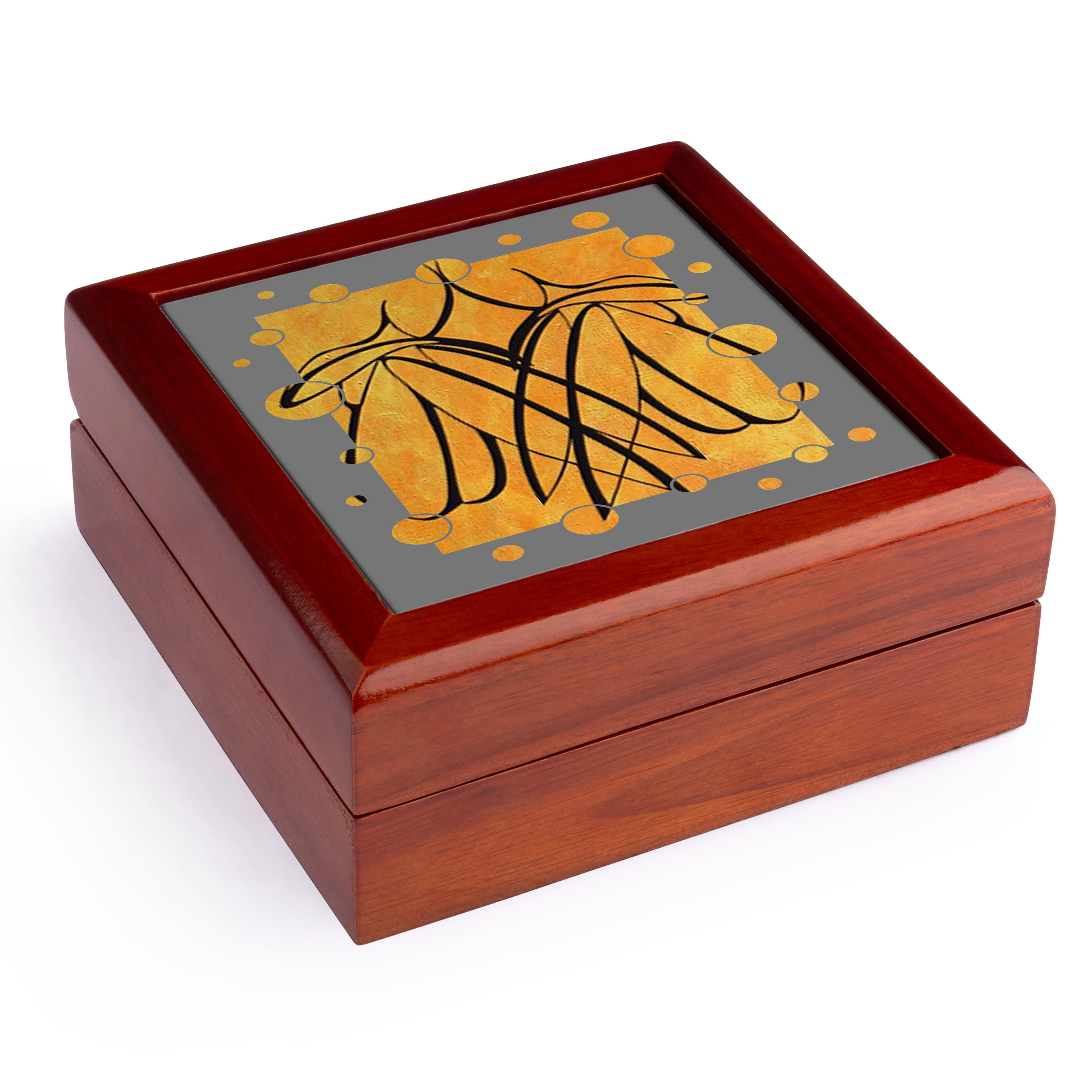 3dRose, Lovers Lesbian Couple, Jewelry Box 5.5x5.5 inch with 4 inch tile
