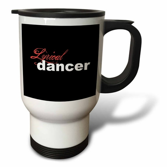 3dRose, Lyrical Dancer, 14oz Stainless Steel Travel Mug