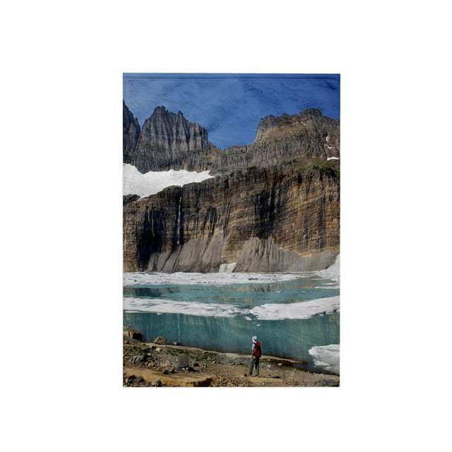 3dRose, MT, Glacier National Park, Upper Grinnell Lake - US27 JWI0232 ...