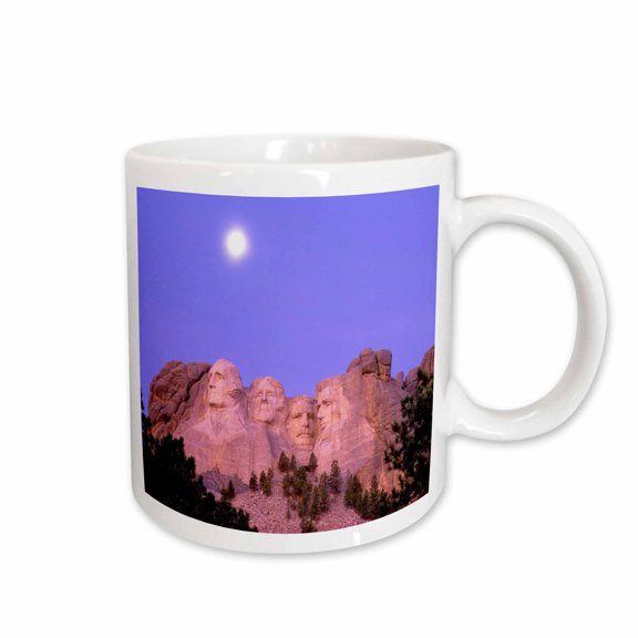 3drose, Mt Rushmore South Dakota, 15oz Mug