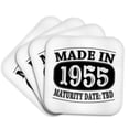 thumbnail image 1 of 3drose, Made in 1955 - Maturity Date Tdb, Set of 4 Coasters - Soft, 1 of 7