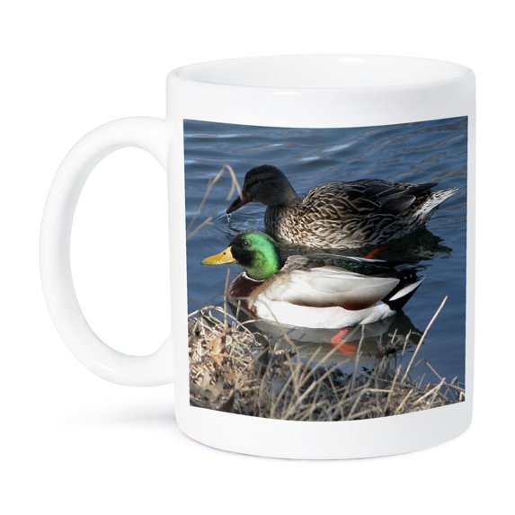 3dRose, Mallard Duck Couple, 11oz Mug
