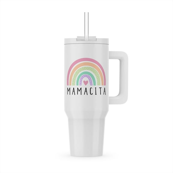 Mamacita In Spanish - Colorful Rainbow Latina Cute Nickname Hot Mama, 30oz Tumbler