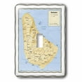 thumbnail image 1 of 3dRose, Map Of Barbados, single toggle switch, 1 of 1