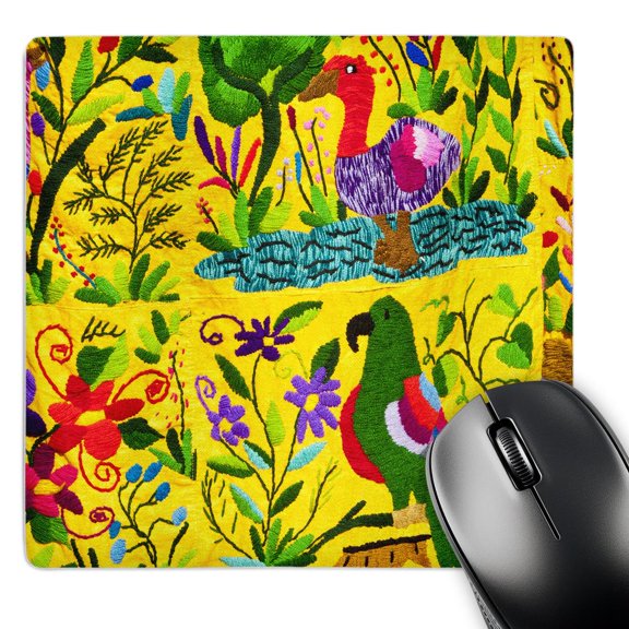 3dRose, Market textiles, Chichicastenango, Guatemala - SA10 MDE0012 - Michael DeFreitas, MousePad