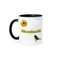 thumbnail image 1 of 3dRose, Maryland, 15oz Two-Tone Black Mug, 1 of 7