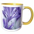 thumbnail image 1 of 3drose, Massachusetts Martha’s Vineyard. Agapanthus Flower - Us22 Bja0004 - Jaynes Gallery, 11oz Two-tone Yellow Mug, 1 of 6
