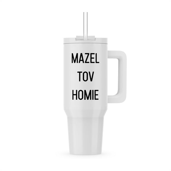 Mazel Tov Homie, 30oz Tumbler