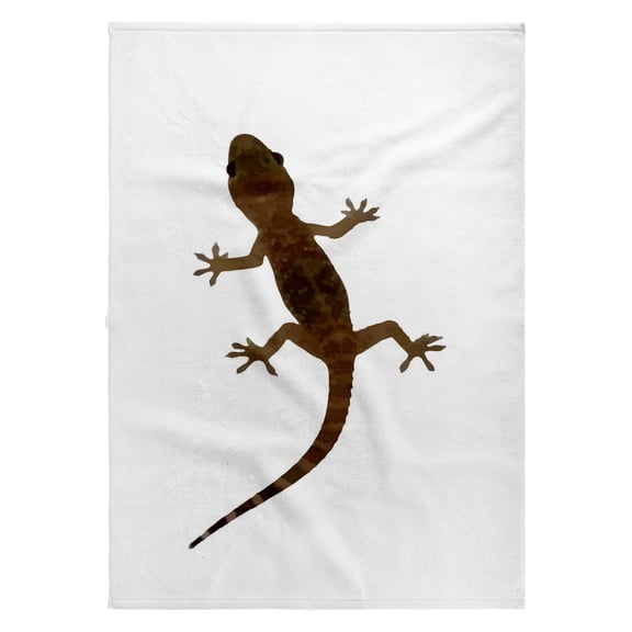 3dRose, Mediterranean House Gecko Vector, 22x30 Bath Hand Pool Towel