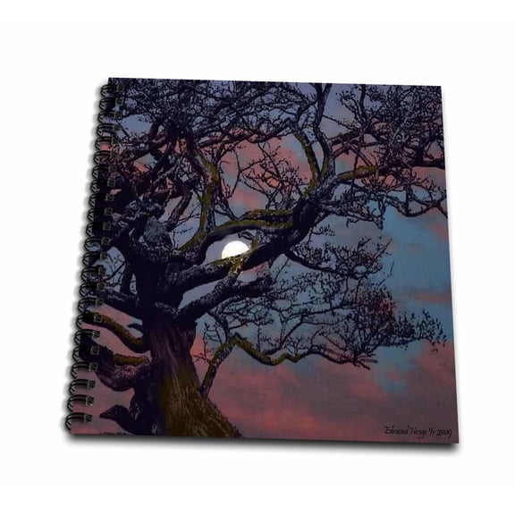 3dRose, Memory of the Moon, Mini Notepad 4 x 4 inch
