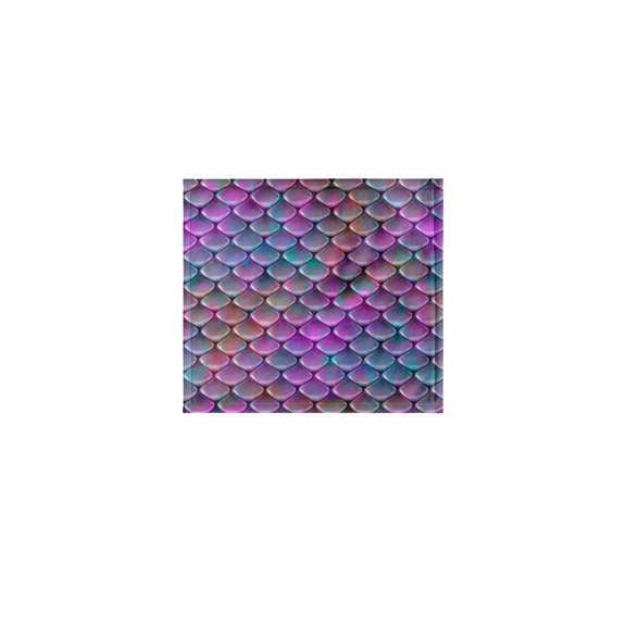 3dRose, Mermaid Scale Or Fish Scale Pattern In Pastel Pink And Purple, 11x12 Wash Cloth for Face and Body