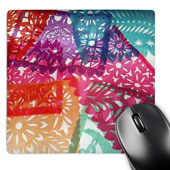3dRose, Mexican Punched Paper Art, MousePad