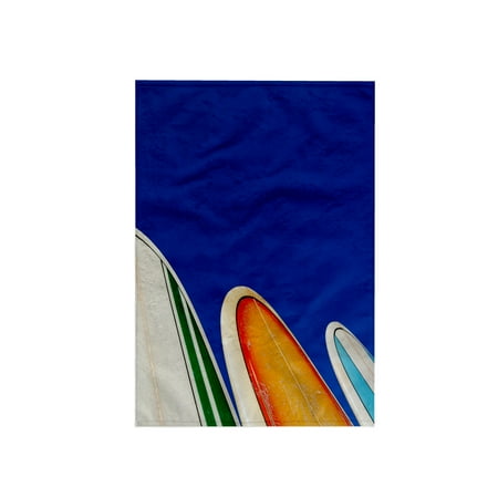 3dRose, Mexico, Baja California, Cerritos Beach, surfboard rental shop., 15x22 Hand Towel