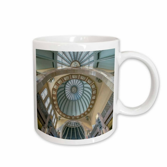 3drose, Mexico, Mexico City, Palacio De Bella Artes, Palace of Fine Arts, 11oz Mug