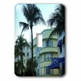 thumbnail image 1 of 3dRose, Miami Beach Art Deco, single toggle switch, 1 of 1