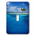 thumbnail image 1 of 3dRose, Micronesia, Tonowas, View of idyllic tropical Dublon Island, single toggle switch, 1 of 1