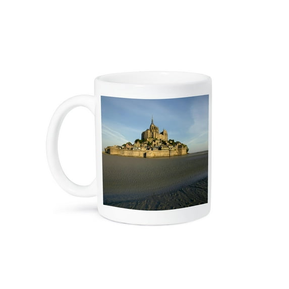 3dRose, Mont St Michel, Manche, Normandy, France - EU09 DBN0741 - David Barnes, 15oz Mug