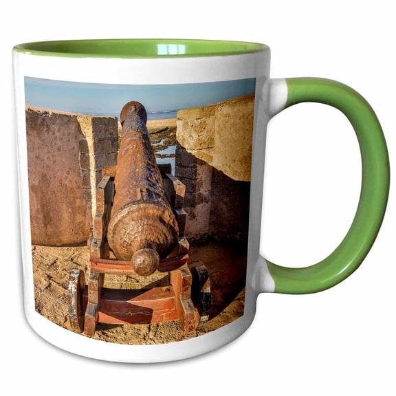 3drose, Morocco, El Jadida Province., 11oz Two-tone Green Mug