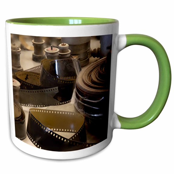 3drose, Morocco, Ouarzazate Province. Atlas Film Studio Location., 11oz Two-tone Green Mug