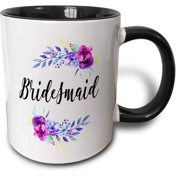 3dRose Mug, 11oz, Blue/White