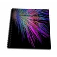 thumbnail image 1 of 3dRose, Multi Colored Feathers on Black, Drawing Book 8 x 8 inch, 1 of 1