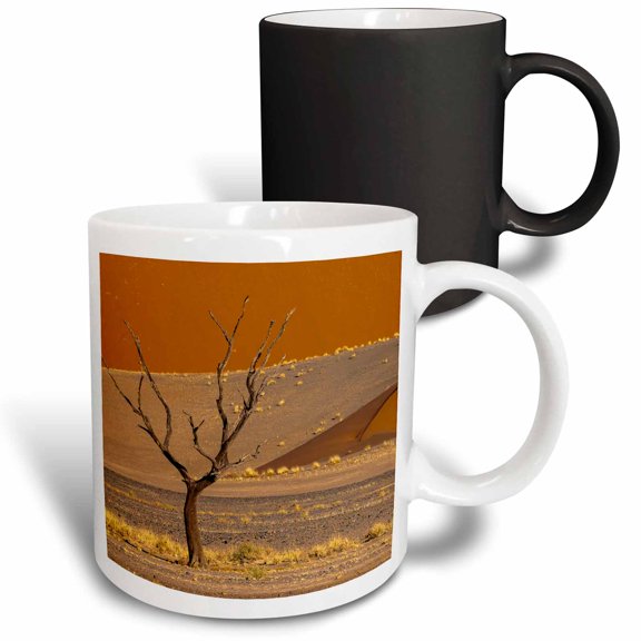 3drose, Namib Dunes Landscape, 11oz Magic Transforming Mug