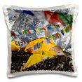 thumbnail image 1 of 3dRose, Nepal, Mt Everest, Base camp tents on Khumbu Glacier - AS26 DNY0034 - David Noyes, 16x16 inch Pillow Case, 1 of 1