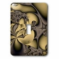thumbnail image 1 of 3dRose, Neutral Fractal, single toggle switch, 1 of 1
