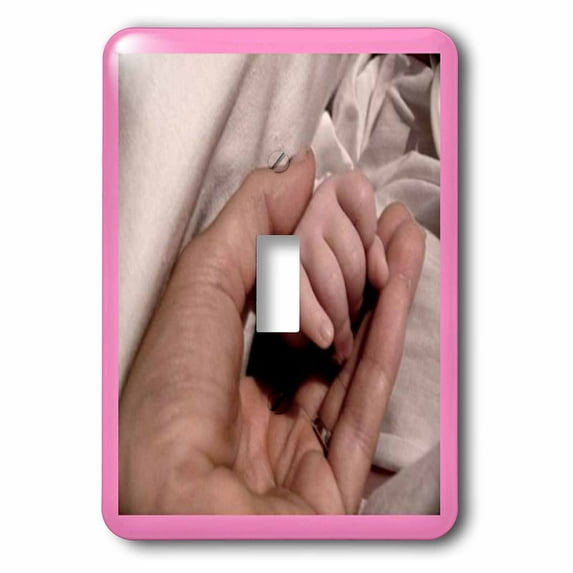 3dRose, New Parent and Baby Girl, single toggle switch