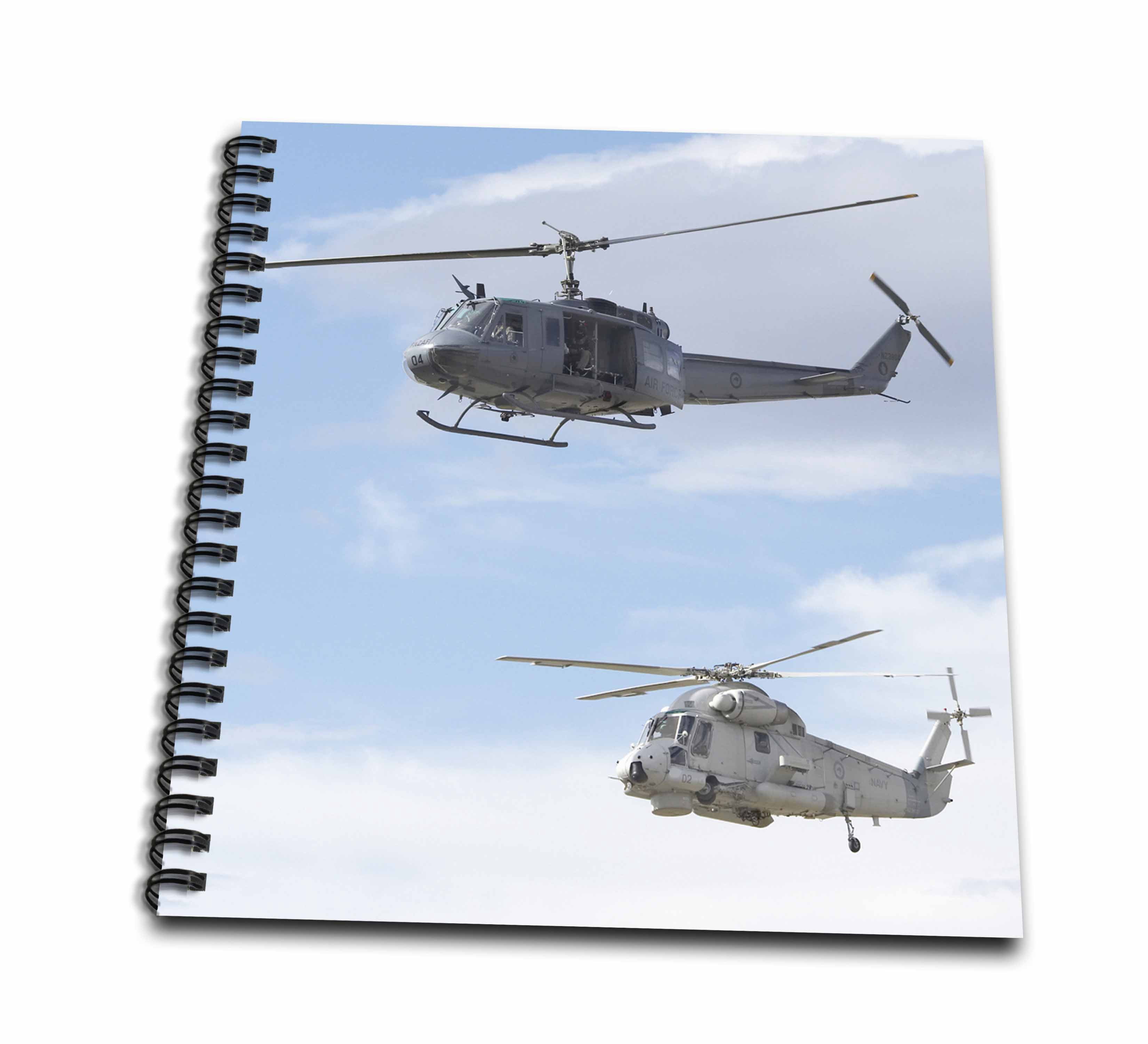 3dRose, New Zealand, Warbirds Over Wanaka,Vintage Airplanes-AU02 DWA5996 - David Wall, Memory Book 12 x 12 inch