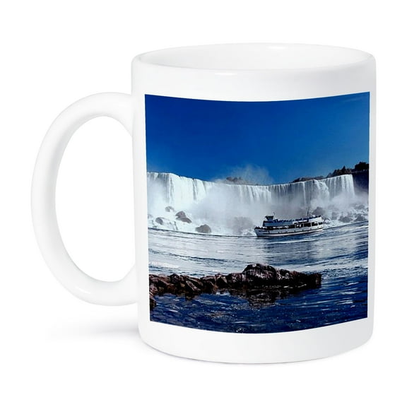 3dRose, Niagara Falls With Boat, 11oz Mug