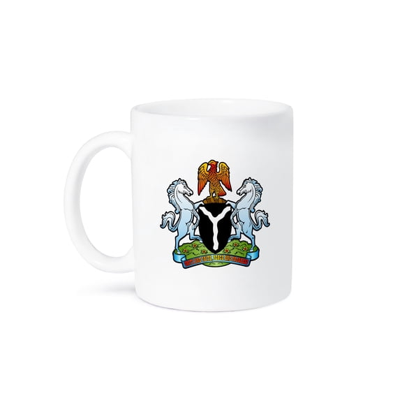 3dRose, Nigeria Coat of Arms, 11oz Mug