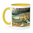 thumbnail image 1 of 3dRose, Noahs Ark Vintage- Religion- Animals, 15oz Two-Tone Yellow Mug, 1 of 3
