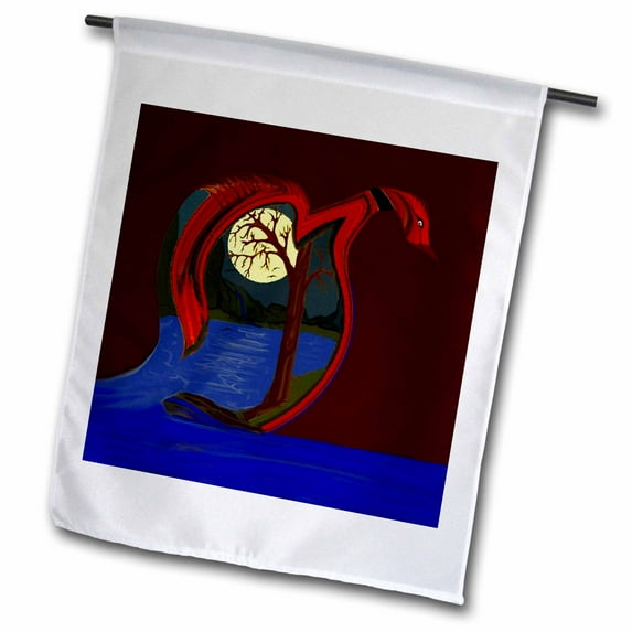 3dRose, Ojibwa, 12 x 18 inch Garden Flag