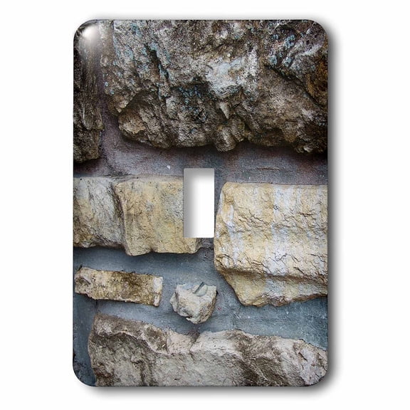 3dRose, Old Stone Wall, single toggle switch
