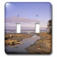 thumbnail image 1 of 3dRose, Olympic NP, Kalaloch Beach and Kalaloch Creek - US48 JWI1316 - Jamie and Judy Wild, double toggle switch, 1 of 1